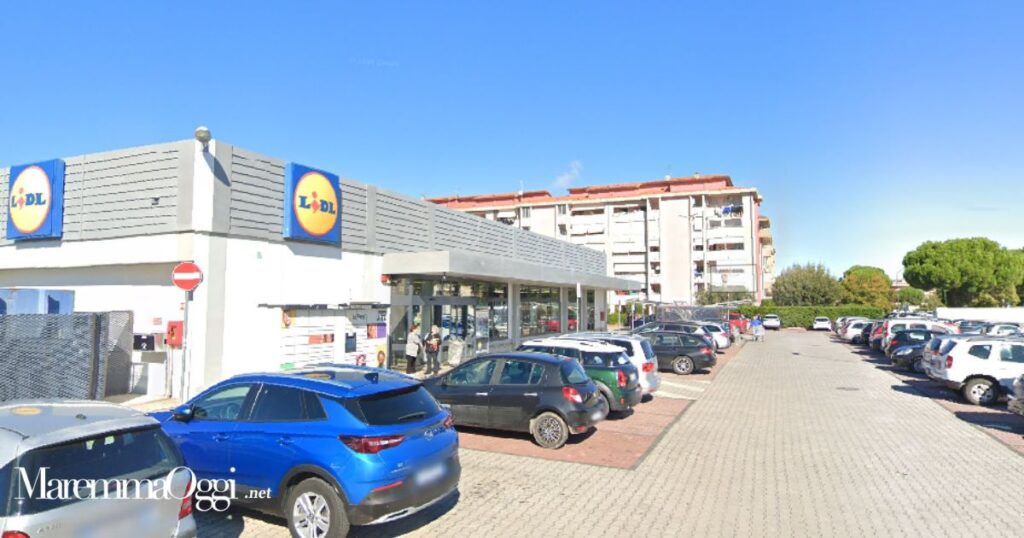 La Lidl di via Stati Uniti d'America