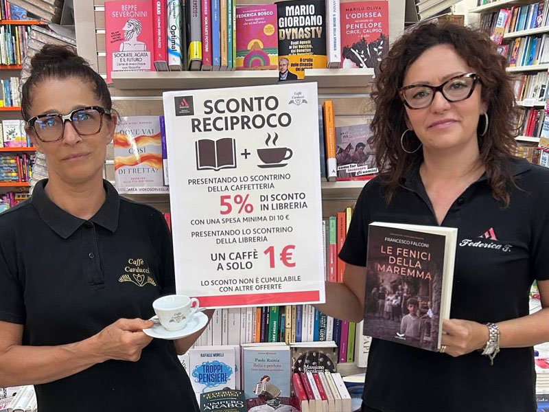 La collaborazione con il Caffè Carducci