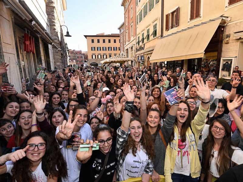 L'iniziativa Instore con Benji e Fede