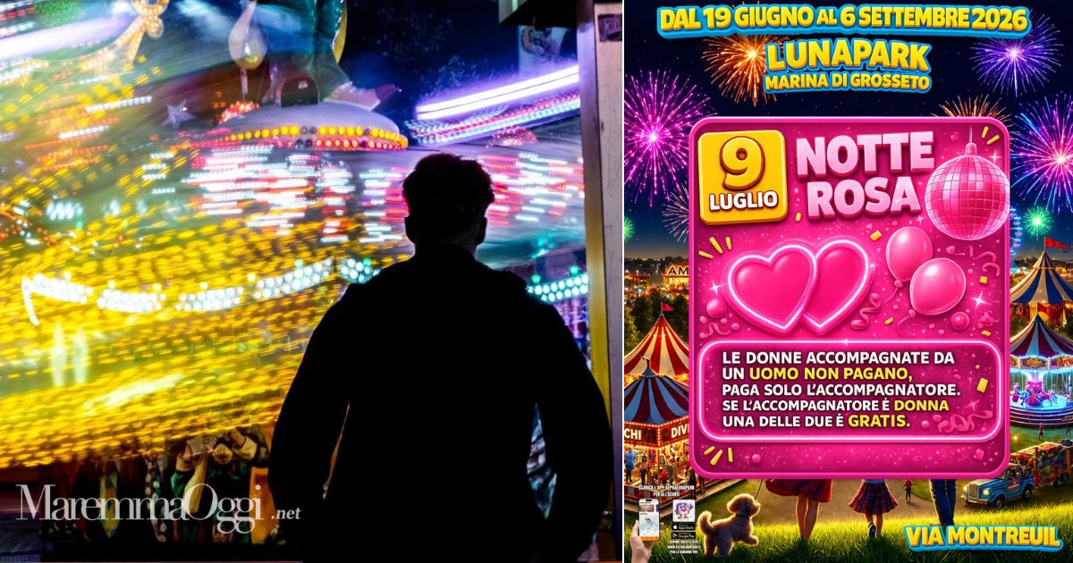 Notte rosa luna park
