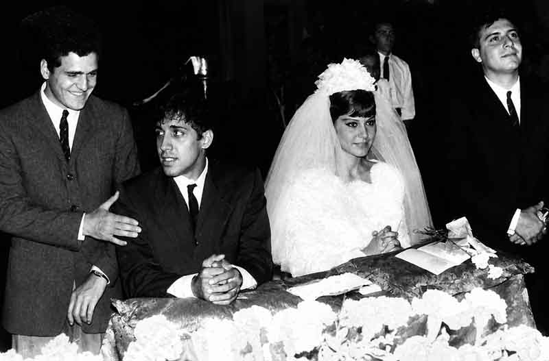 Il matrimonio di Celentano e Claudia Mori nello scatto originale di Vittoriano Rastelli