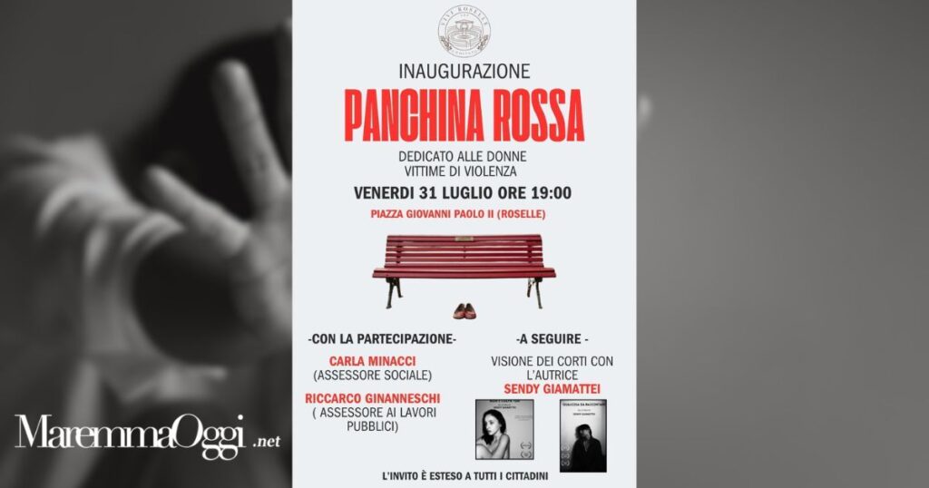 La locandina dell'inaugurazione