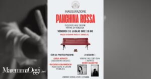 La locandina dell'inaugurazione