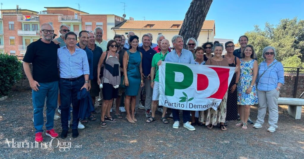 I presenti alla presentazione della segreteria e dei dipartimenti del Pd