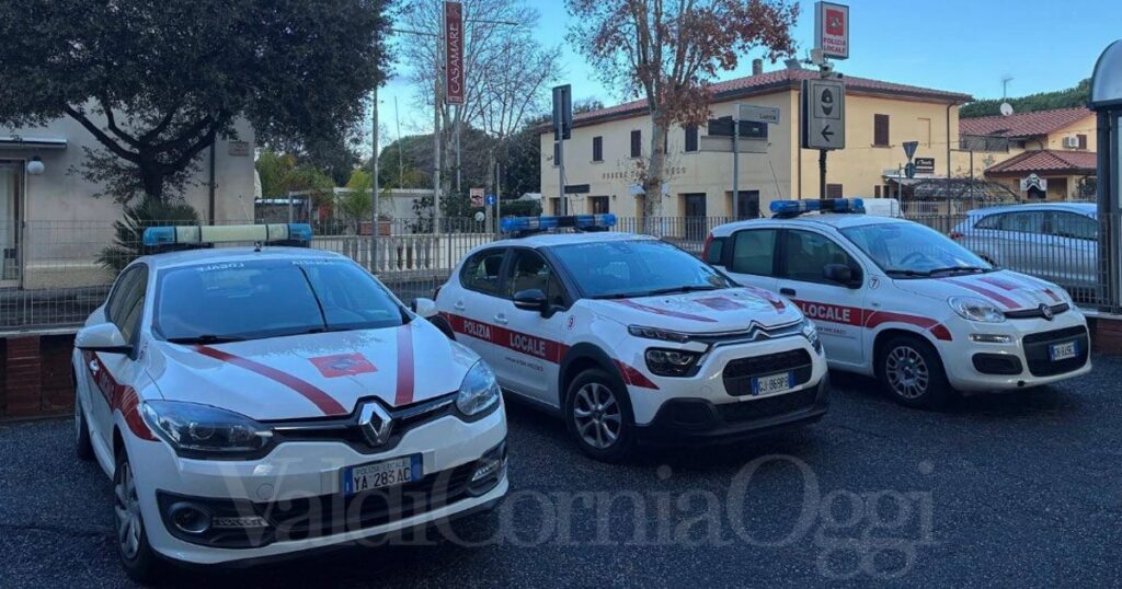 La sede della polizia locale di San Vincenzo