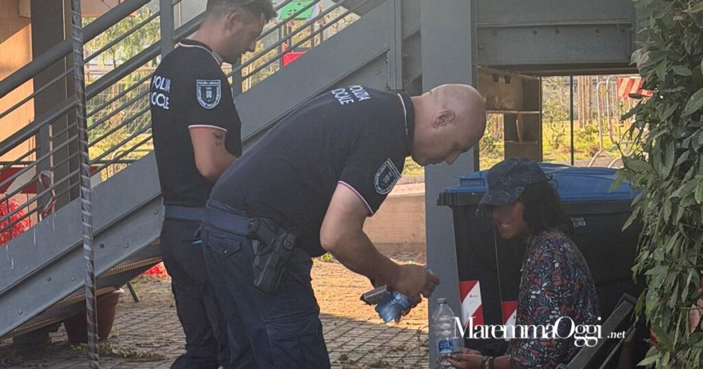 La polizia locale di Castiglione soccorre la giovane scomparsa da Roma