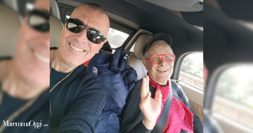 Aldo Carlesi con il figlio Simone