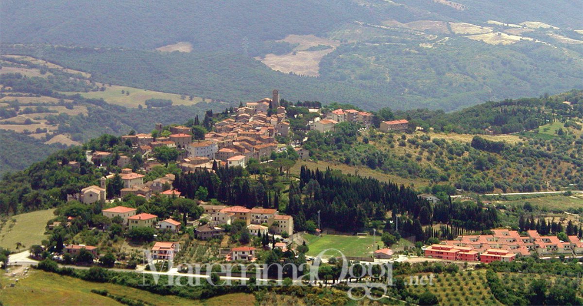 Una veduta di Campagnatico