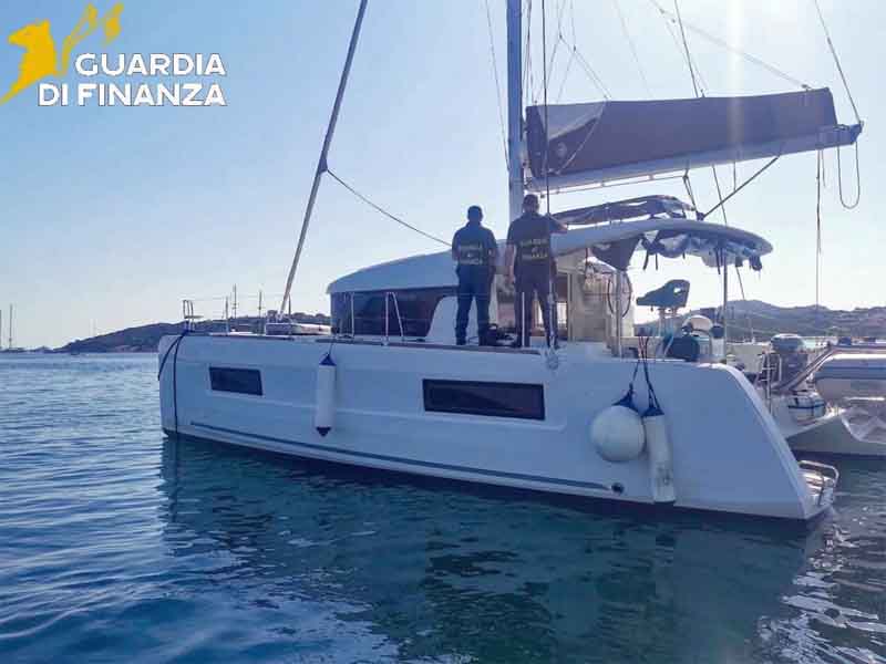 La barca sequestrata