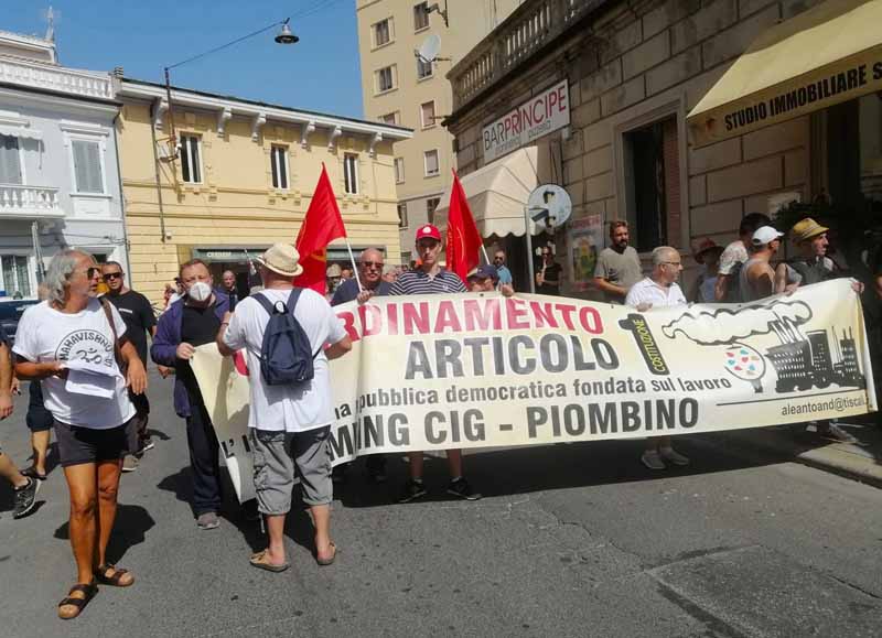 Il "Tuzzi", primo a sinistra, con il Camping CIG