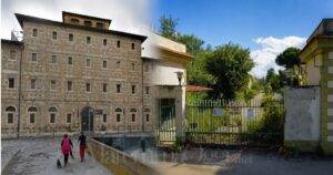 Il carcere di via Saffi e la caserma Barbetti, in via Senese
