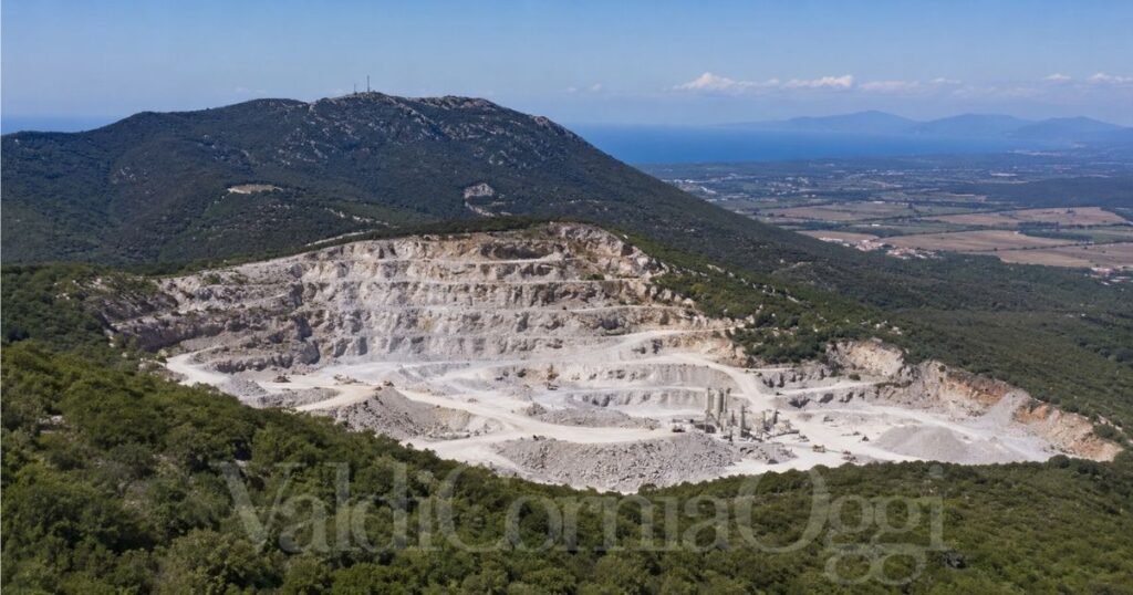 La cava di Monte Calvi a Campiglia Marittima