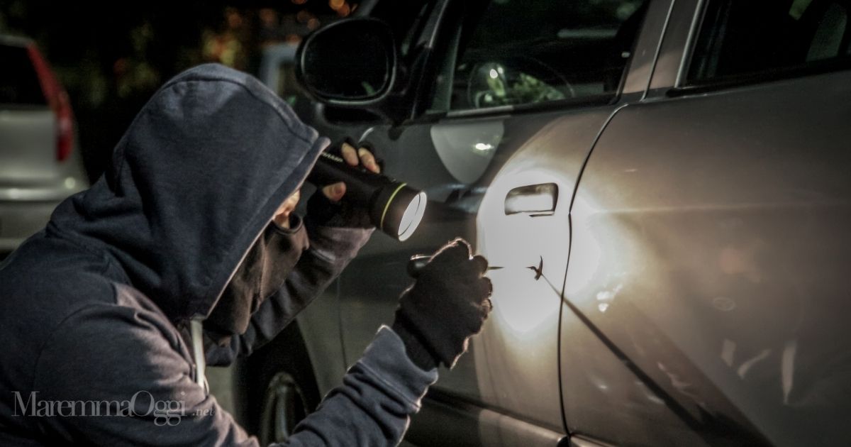 Cento auto rubate in un anno in Maremma