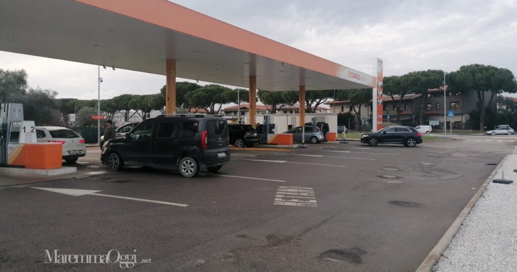 Il distributore Conad di Grosseto (qui via Scansanese) ha i prezzi più bassi a Grosseto