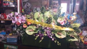 Il cuscino di fiori della comunità di Batignano