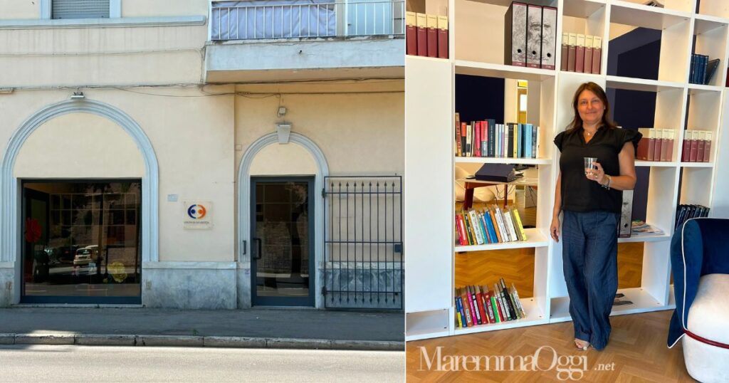 L'ingresso dell'oasi in via Ximenes e Arianna Malevolti