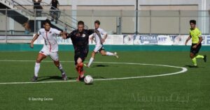 Un momento di Sporting Cecina-Belvedere (© foto Sporting Cecina)