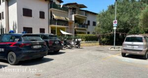La casa dove l'uomo è stato trovato