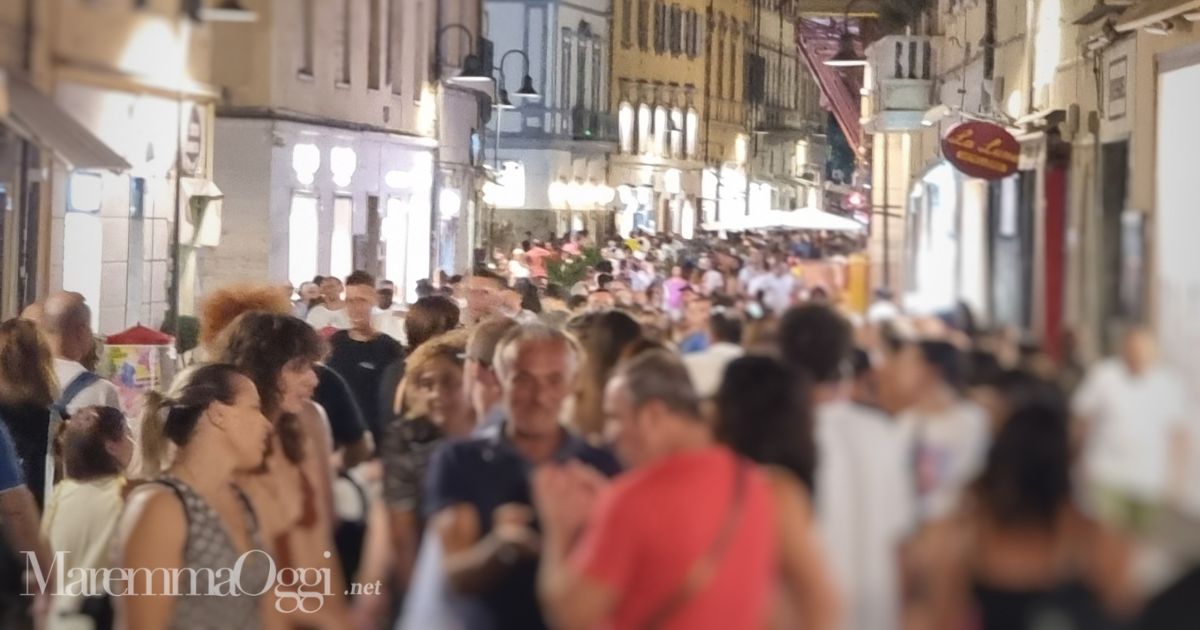 Una foto del centro storico di Grosseto (foto d'archivio)