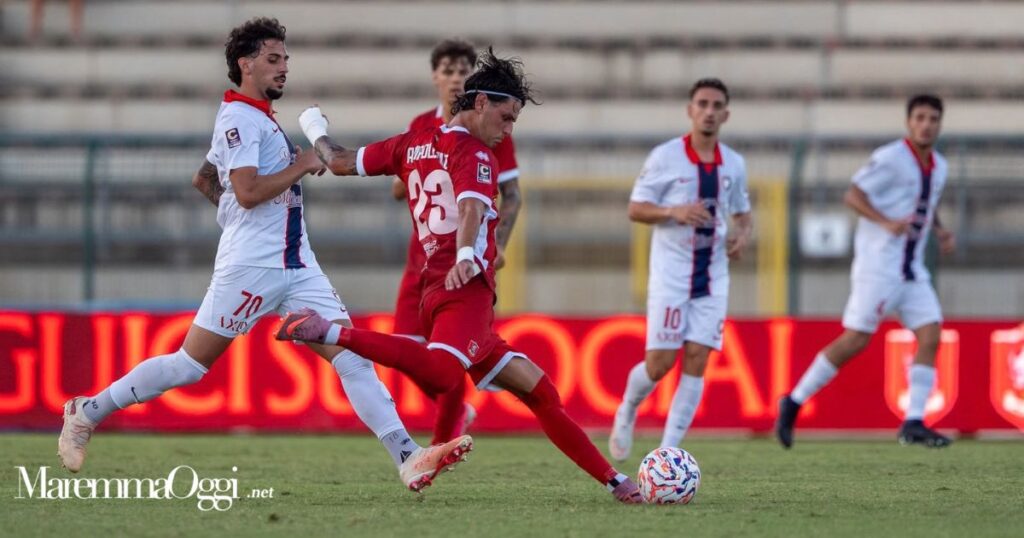 Finisce 2-2 fra Grosseto e Campobasso (foto Aldo Giuliani per MaremmaOggi)
