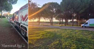 Il parco di Scarlino chiuso