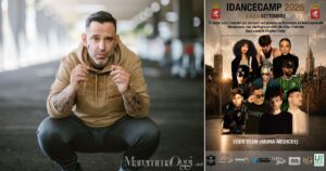 Simone Ginanneschi e la locandina I Dance Camp del 2026