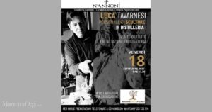 Luca Tavarnesi alla distilleria Nannoni