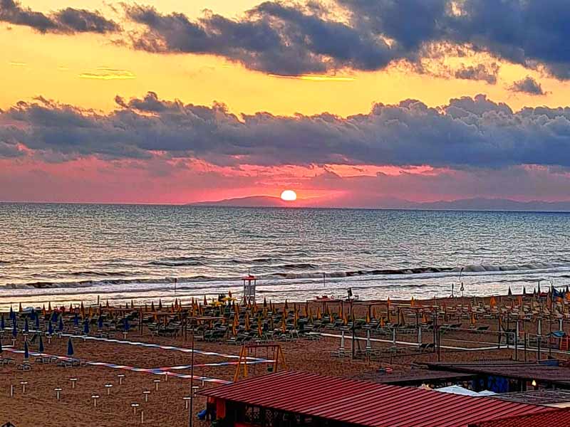 Tramonto a Marina (foto Irina Gaj)