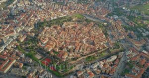 Una veduta di Grosseto dall'alto