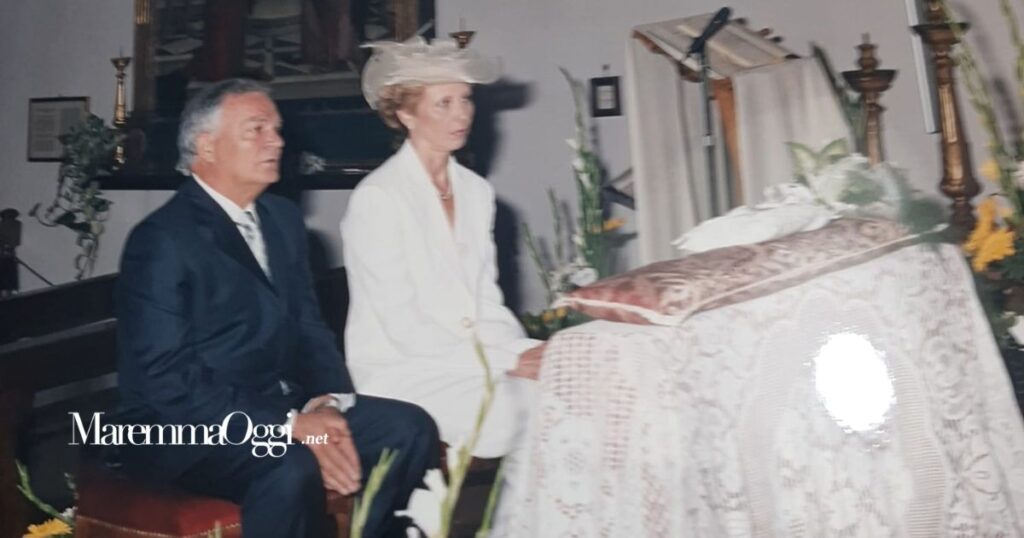 Il matrimonio di Romano Romani e Paola Ristori nella chiesa di San Niccolò a Montepescali