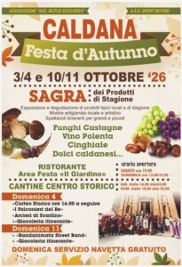 La locandina della Festa d'autunno