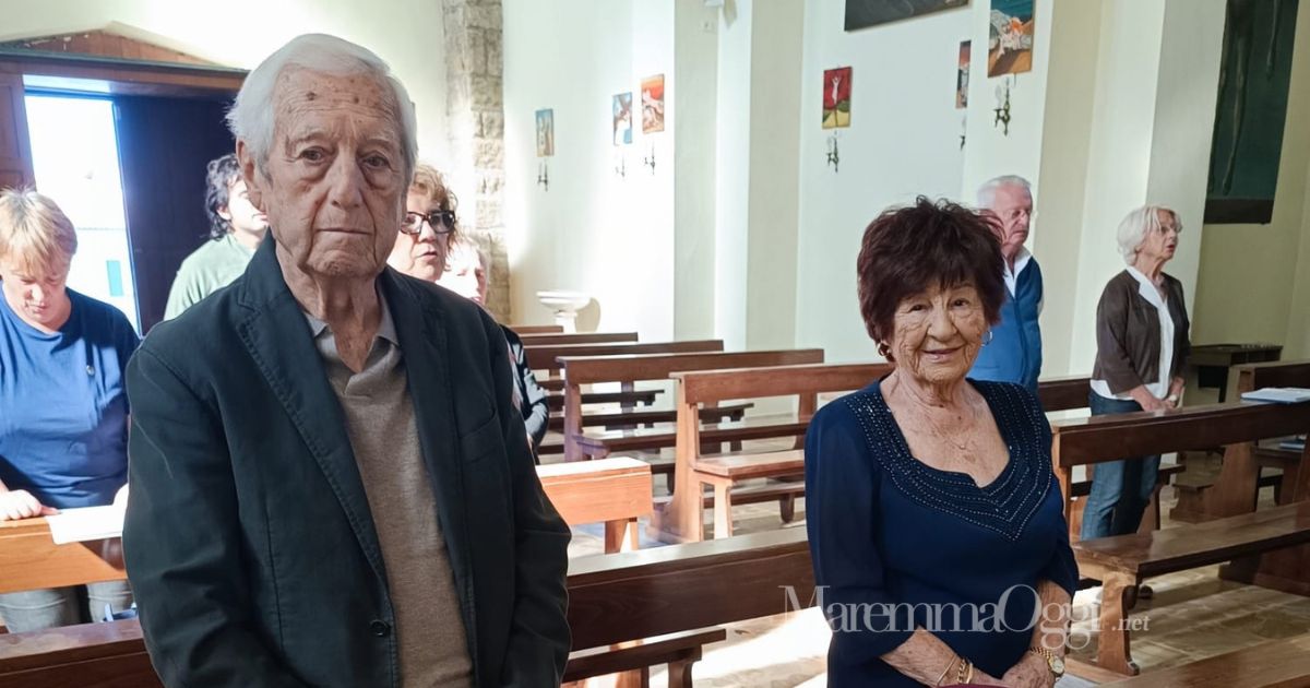 Ado Fanciulletti e Almina Bartalucci si sono sposati 70 anni