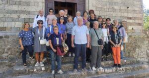 I soci della Cinghialessa e di Incontriamoci che hanno partecipato all'incontro a Cinigiano