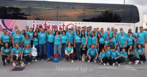 Il gruppo della Bussola in partenza per Sharm El Sheik