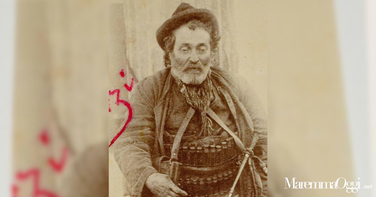 Domenico Tiburzi, il brigante maremmano morto a Capalbio il 24 ottobre 1896 (foto storica)