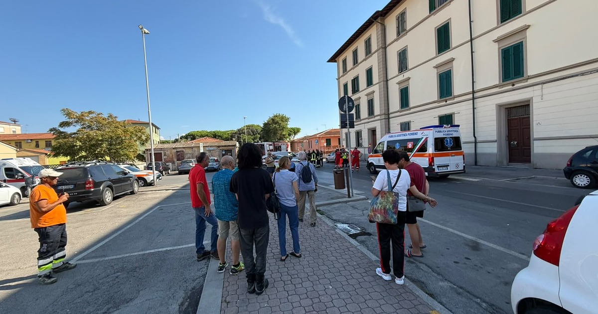 L'odore di gas si sente forte nell'aria