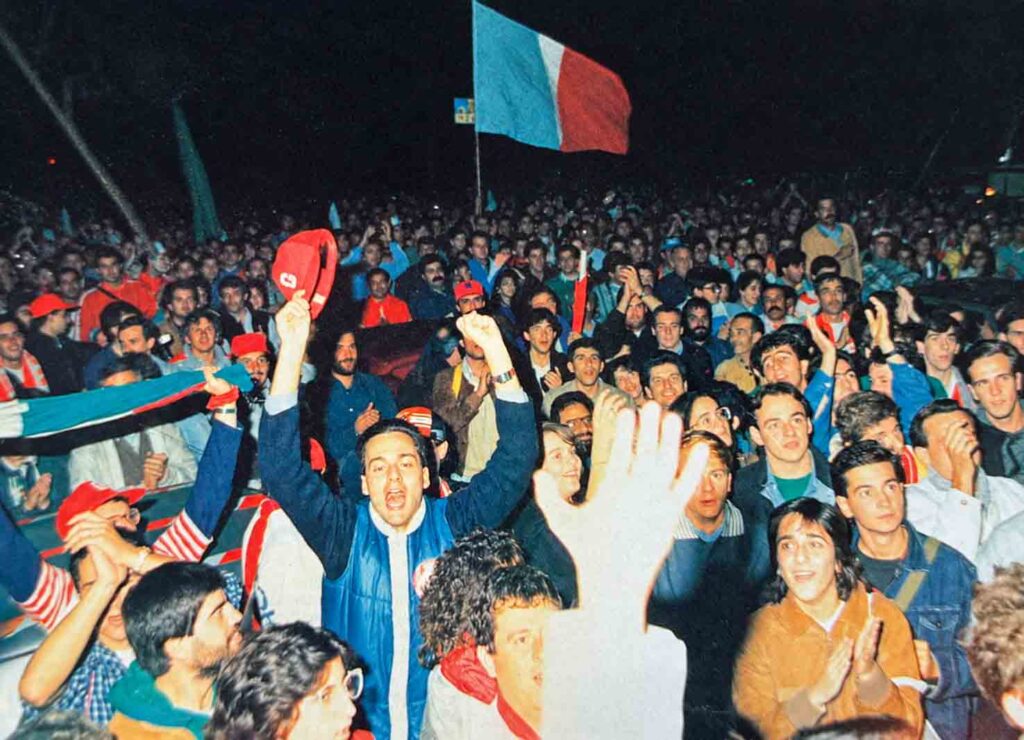 La festa per lo scudetto a Grosseto