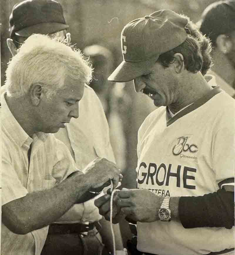 Gigi Pegoraro con Vic Luciani