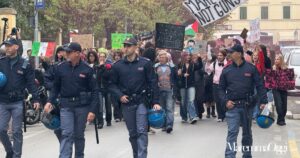 Un momento della manifestazione