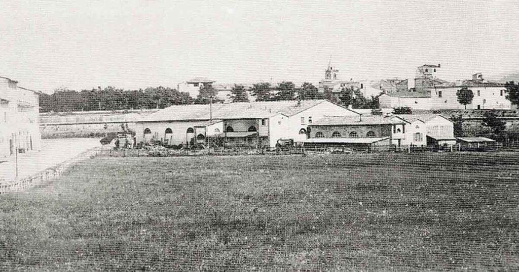 Il retro delle Officine Cosimini