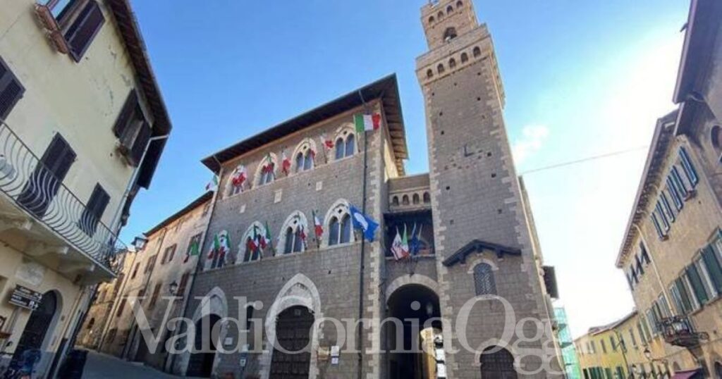 Il municipio di Piombino