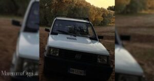 La Fiat Panda rubata
