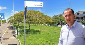 La zona di via Edgardo Sogno e Emanuele Perugini