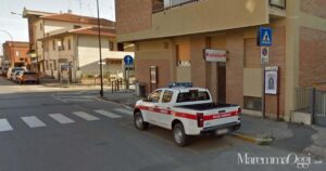 La polizia municipale a Marina di Grosseto