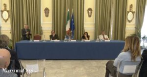 Un momento della presentazione del progetto