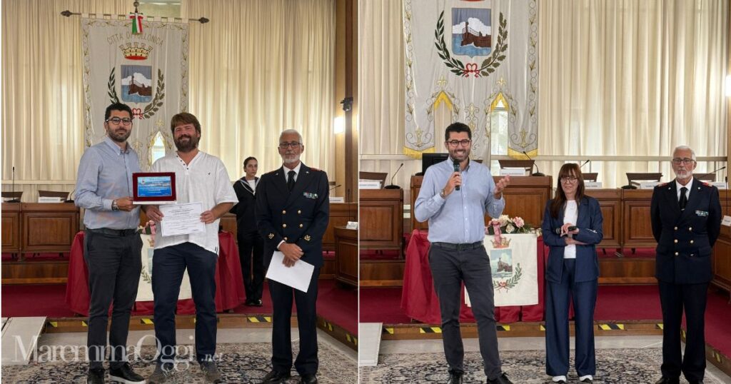 Alcuni momenti della premiazione