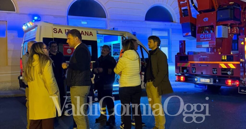 Incendio al centro di riabilitazione di Campiglia