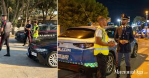 Alcuni ragazzi durante il progetto "On the road"