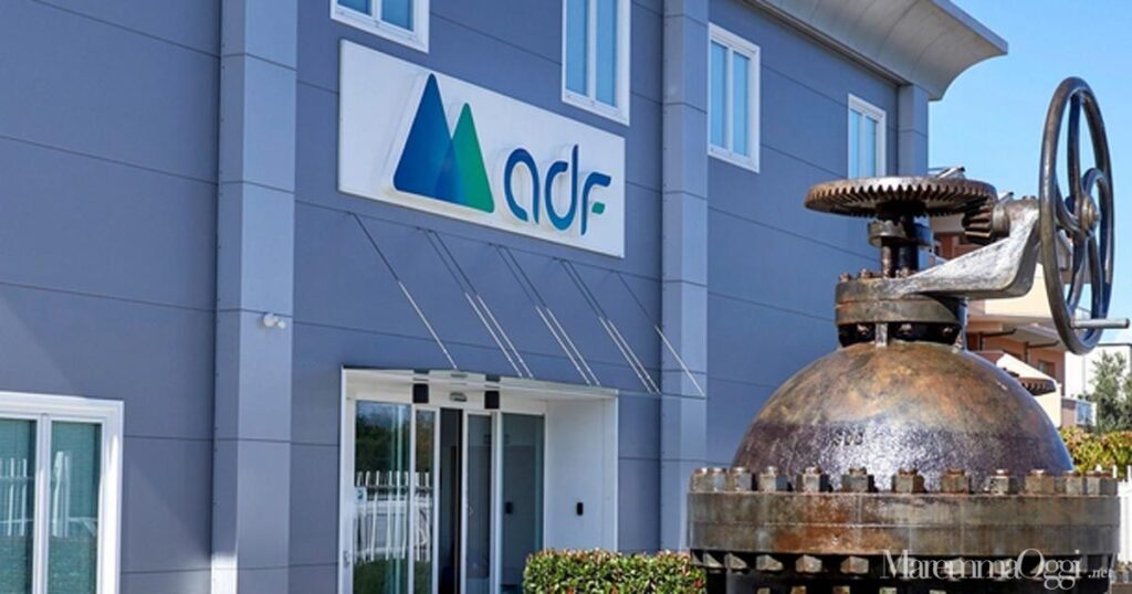 La sede di Acquedotto del Fiora, in via Giordania a Grosseto