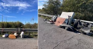 I rifiuti nelle piazzole di sosta dell'Aurelia